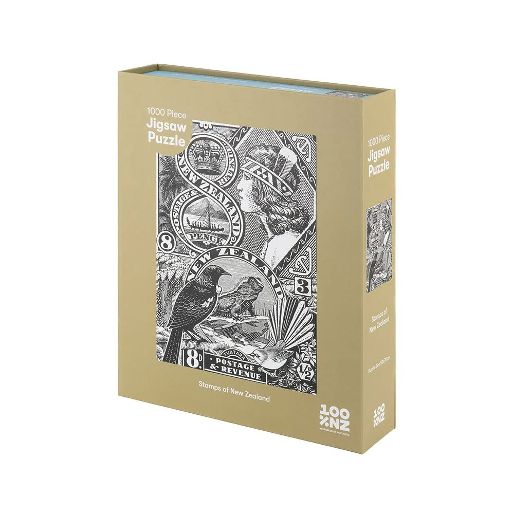 00% NZ Stamps of New Zealand Puzzle - 1000pc