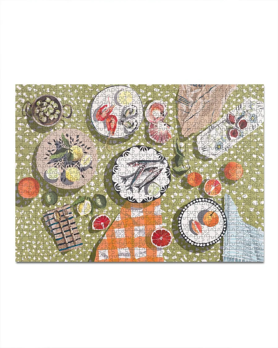 Table by the Sea Puzzle - 1000pc