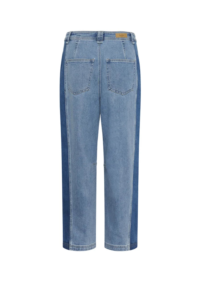 Saint Tropez Maude Jeans - Medium Blue Denim