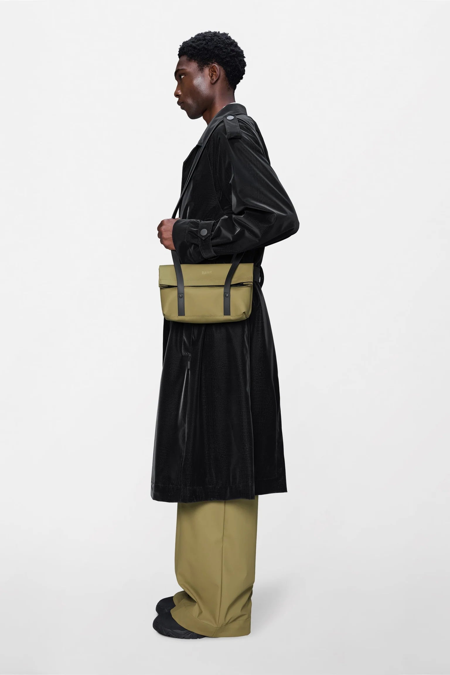 Rains 2 Strap Crossbody Bag - Fawn