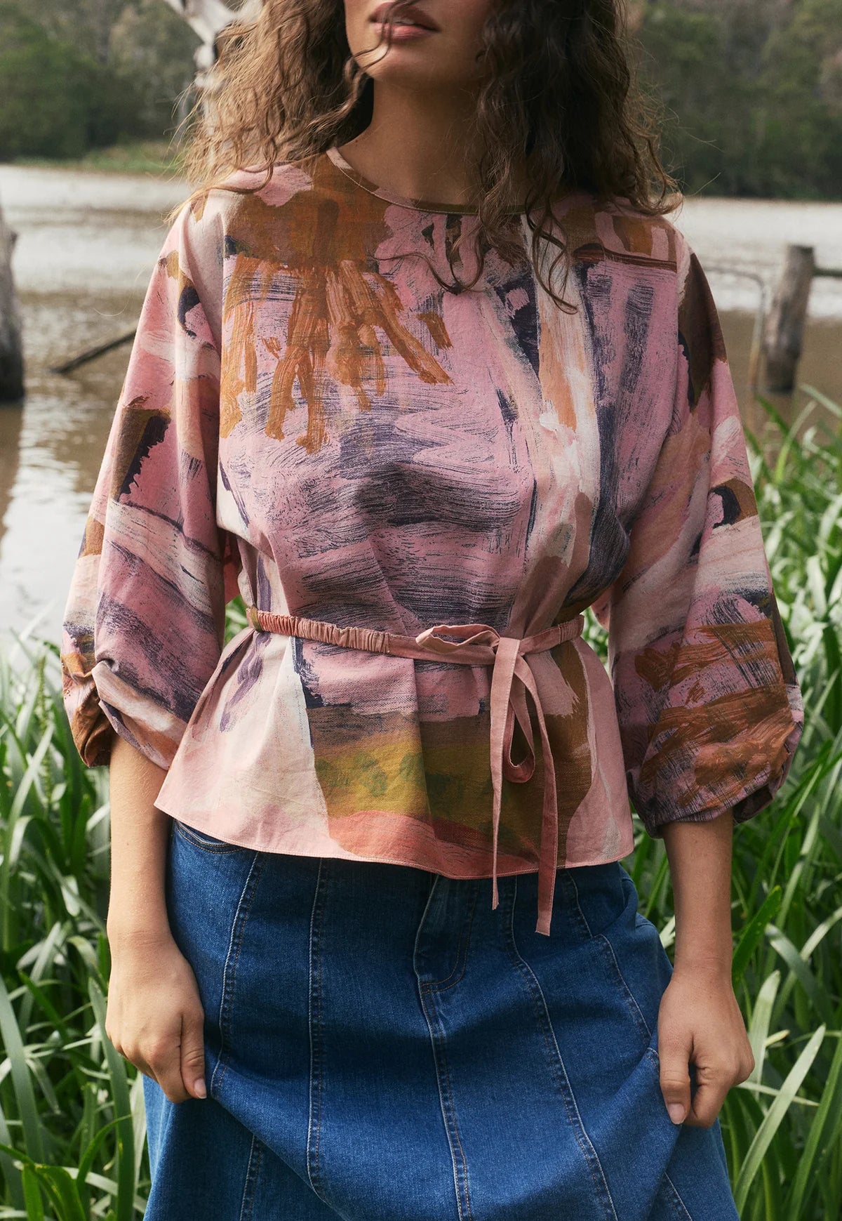 Nancybird Aries Skirt - Night Herons