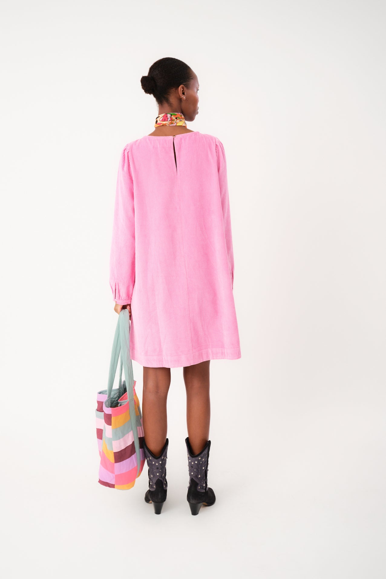 Lollys Laundry Carla Short Dress - Pink