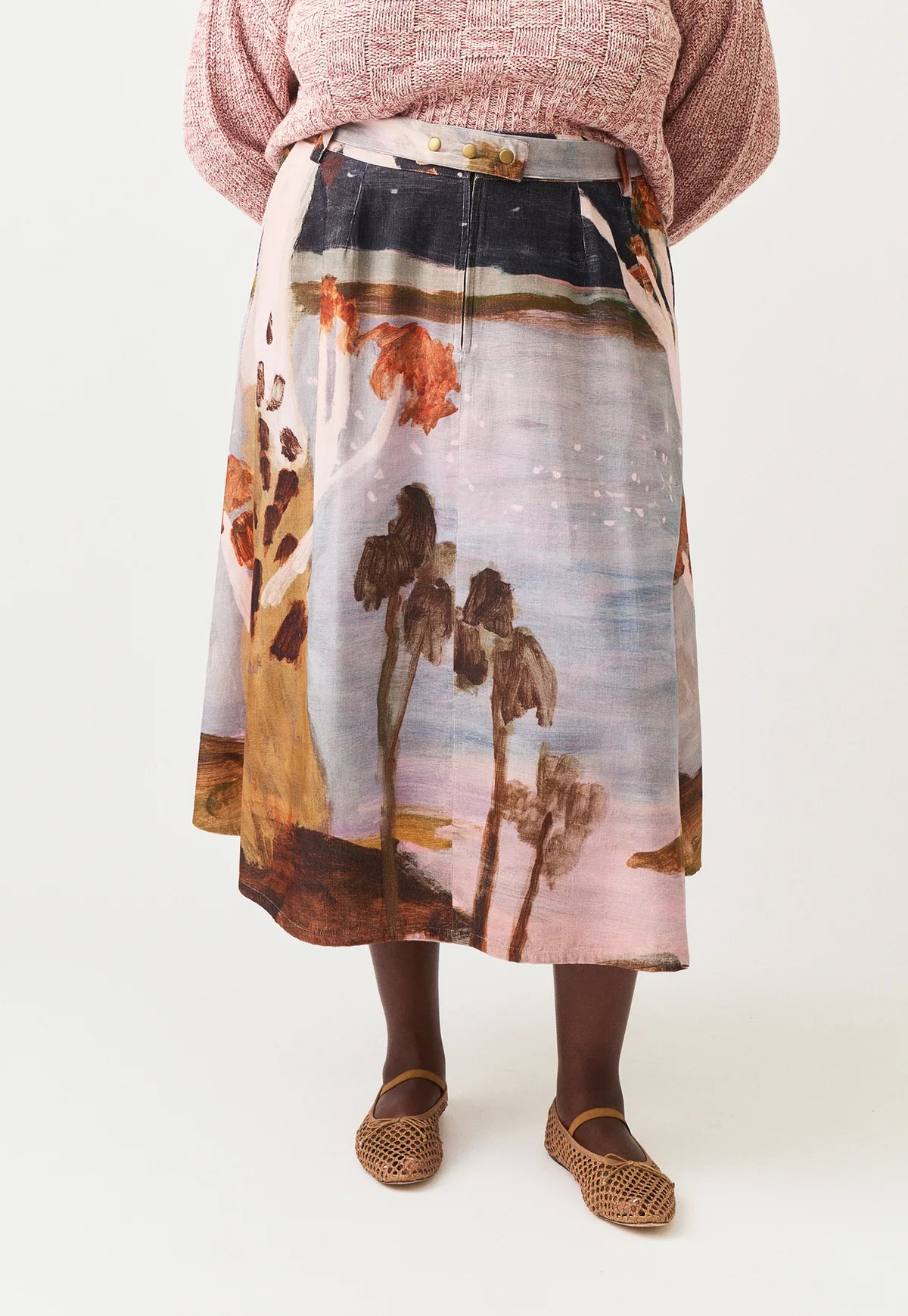 Nancybird Aries Skirt - Night Herons