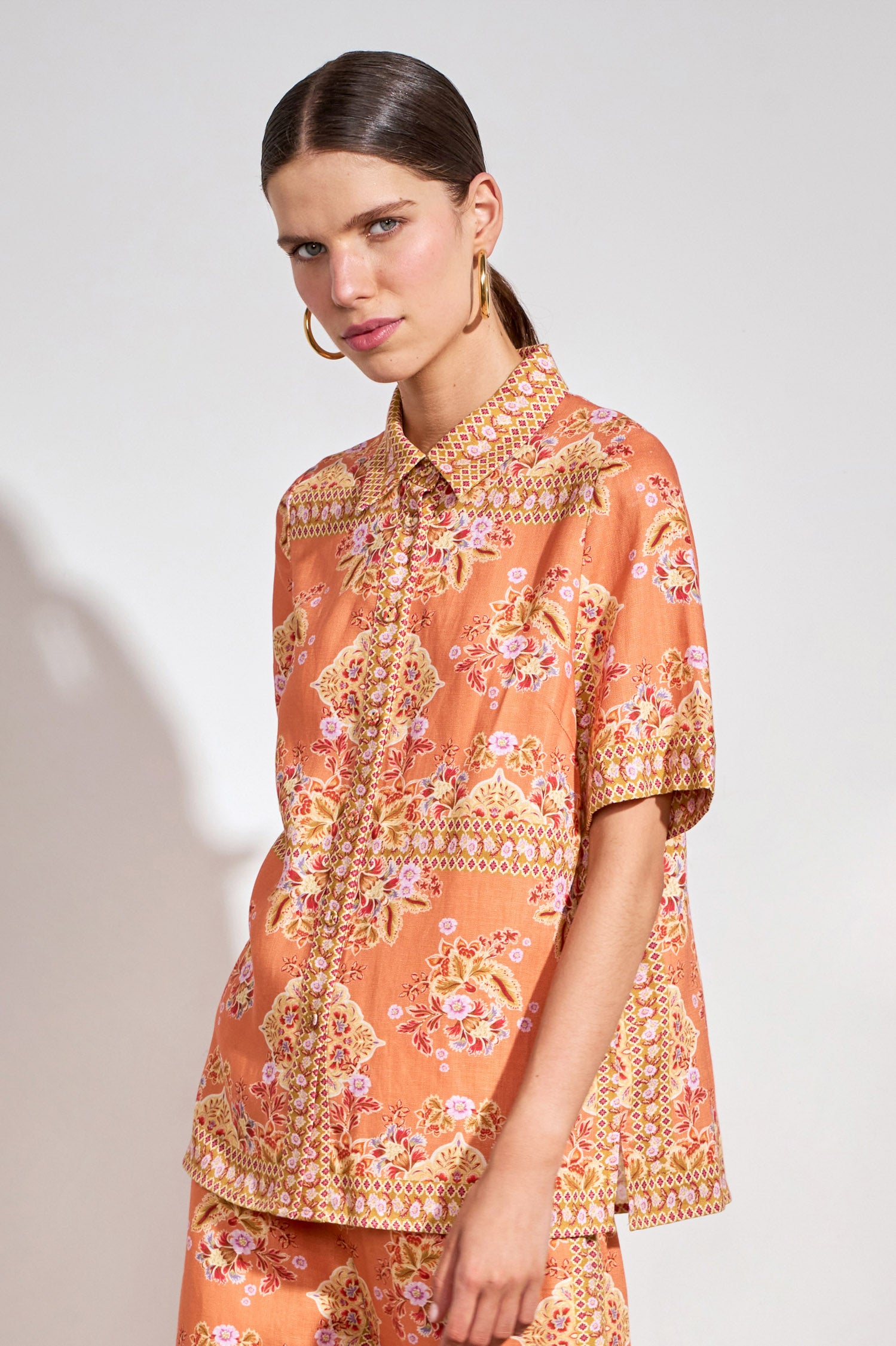 Zoe Kratzmann Glare Top - Marigold Glow