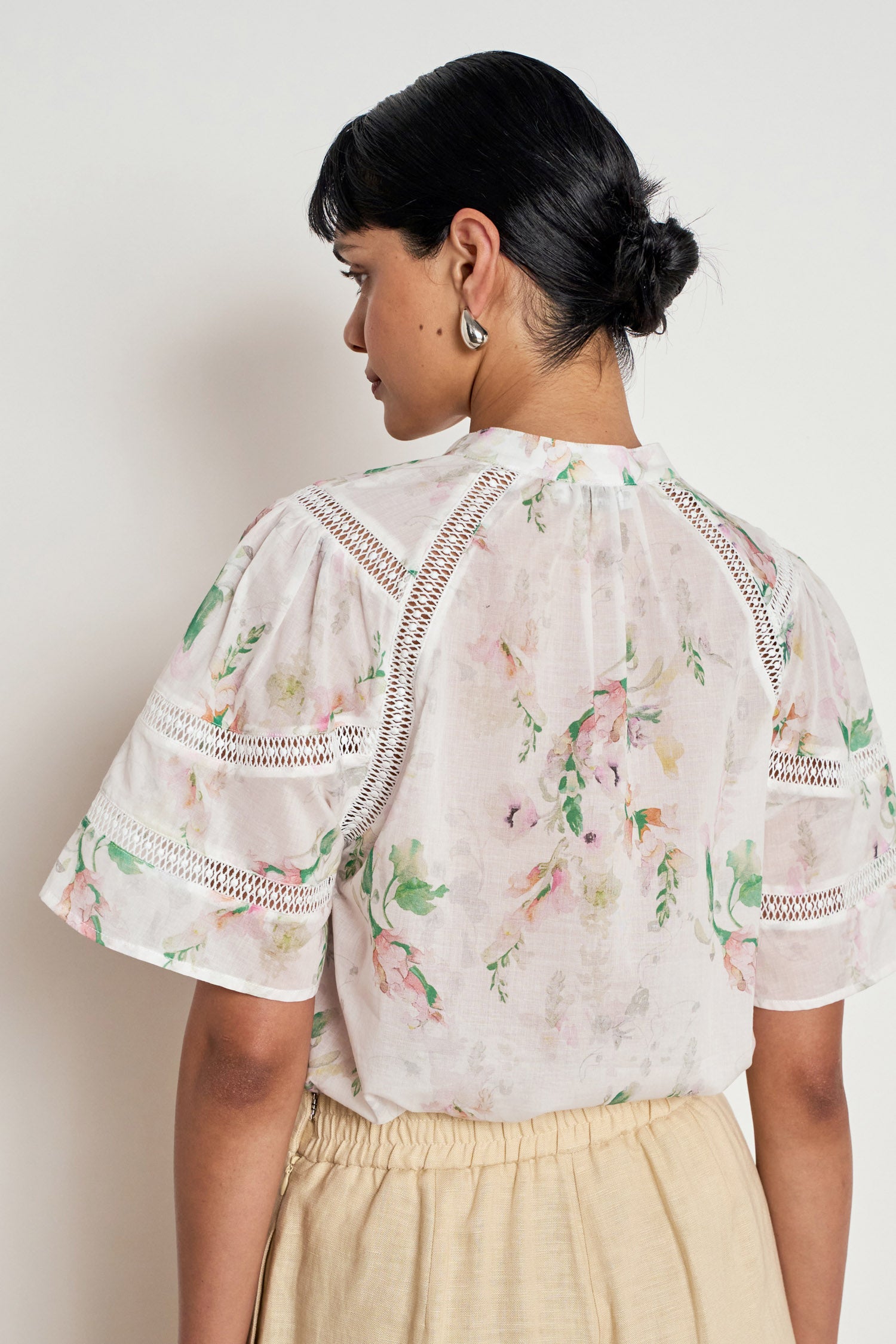 Zoe Kratzmann Pulse Top - Painterly Bloom