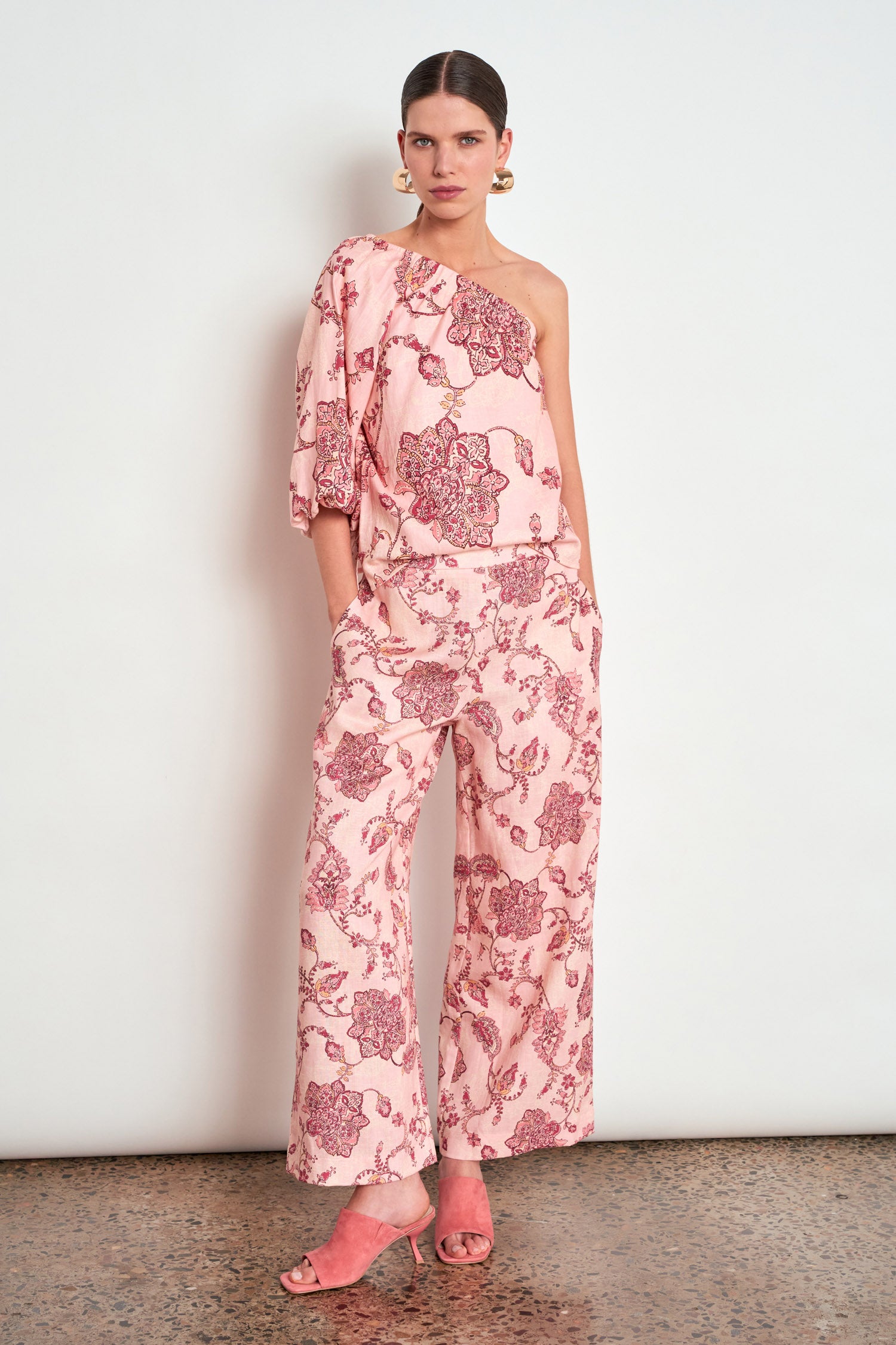 Zoe Kratzmann Pearl Top - Peony Paisley