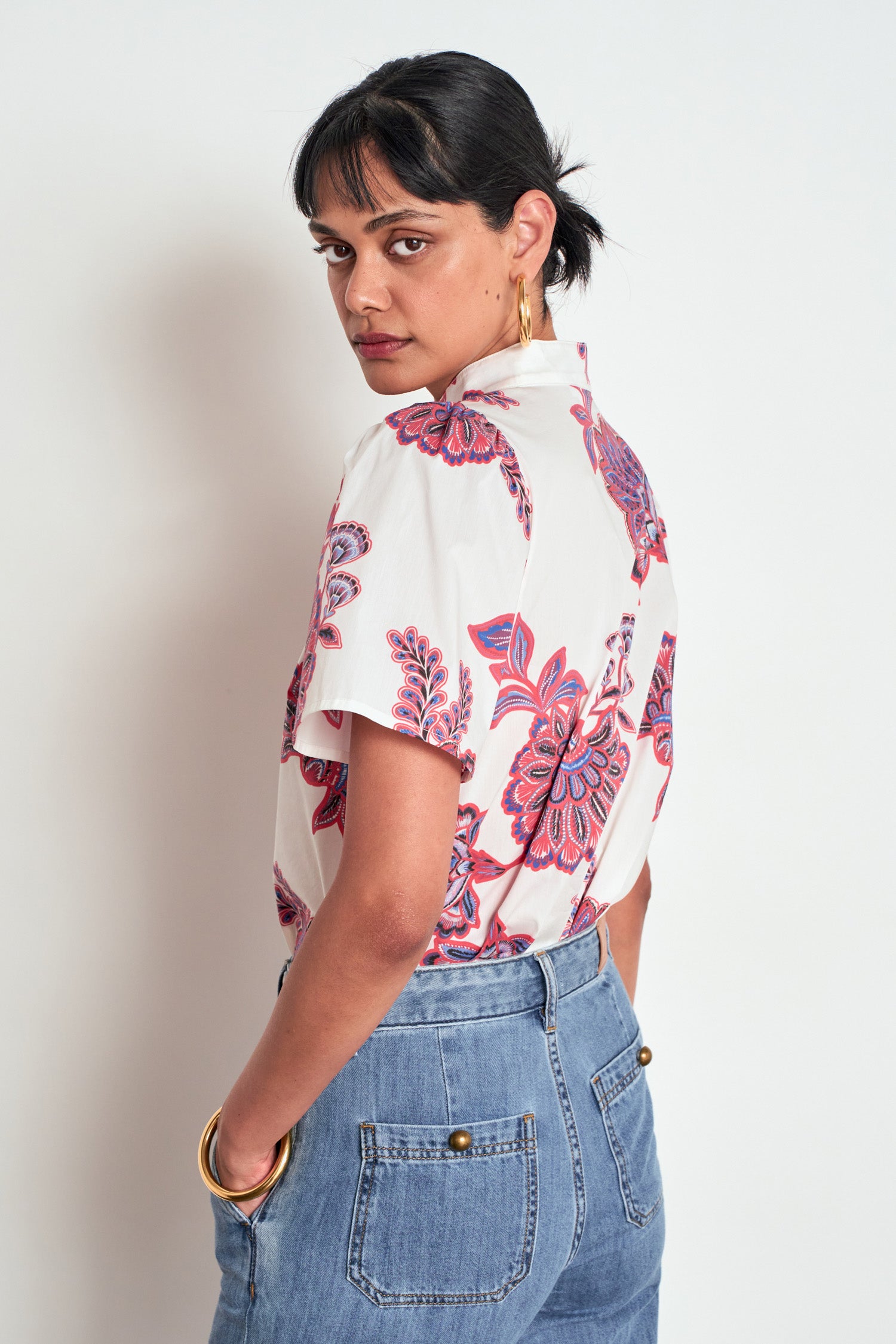 Zoe Kratzmann Hail Top - Crimson Kgari