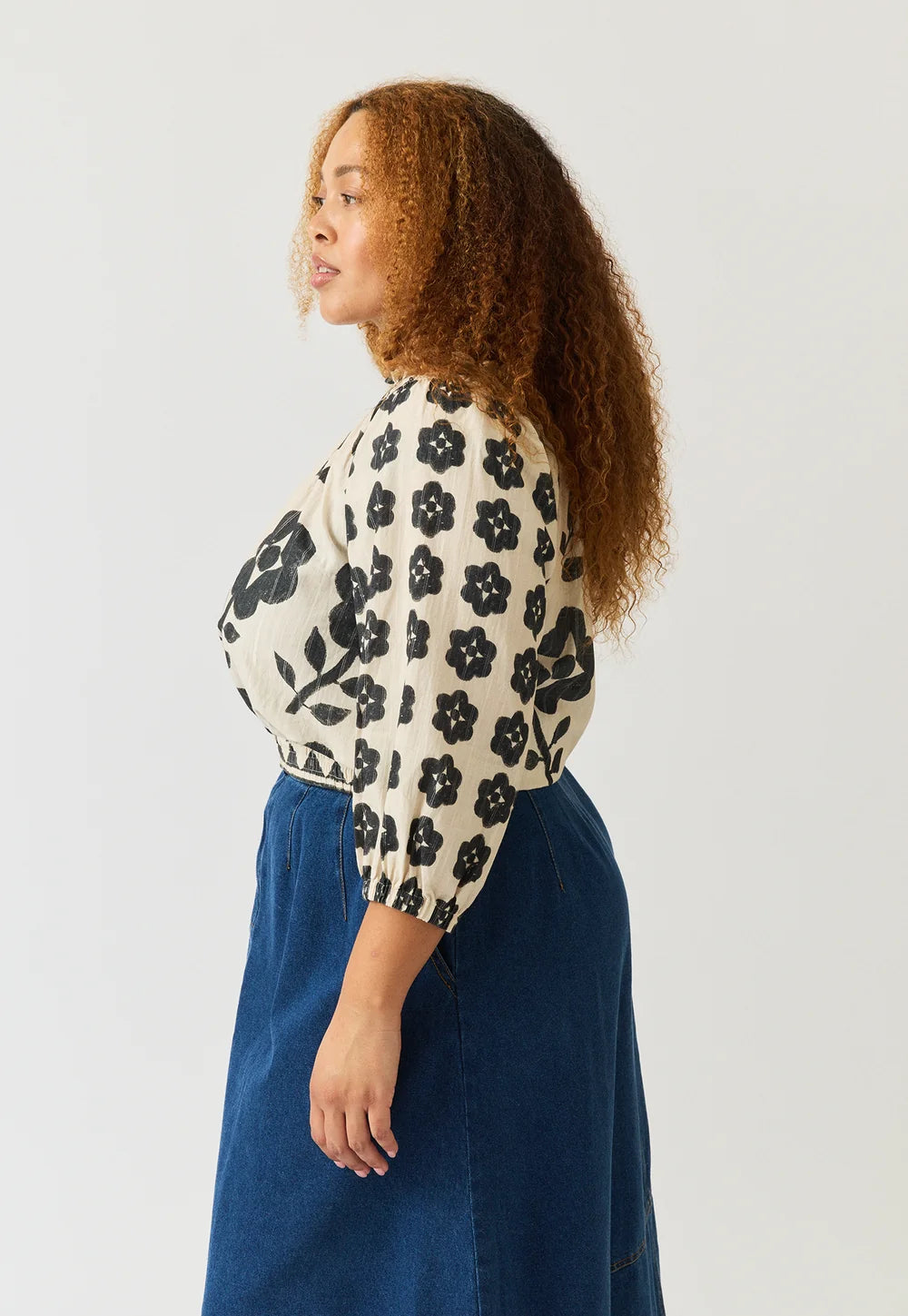Nancybird Maha Top - Orakawa Bloom