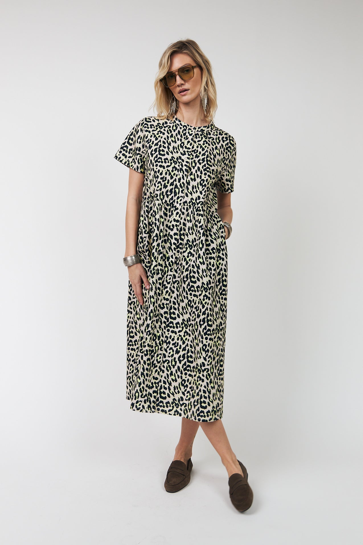 Lollys Laundry Aliya Maxi Dress- Yellow