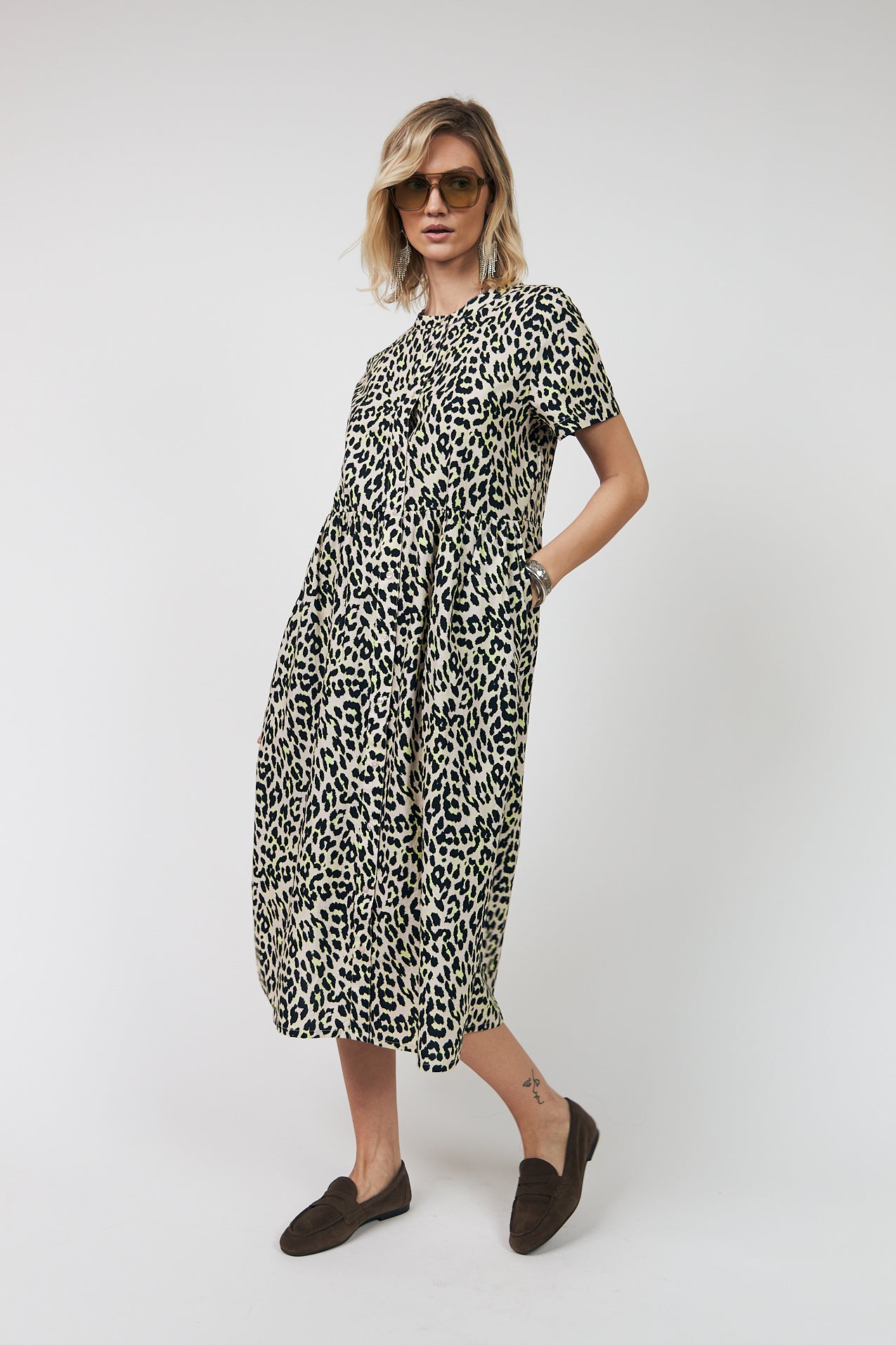 Lollys Laundry Aliya Maxi Dress- Yellow