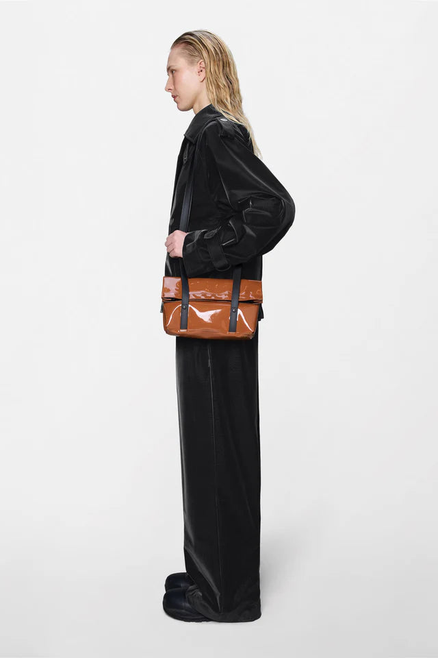 Rains 2 Strap Crossbody Bag - Ochre