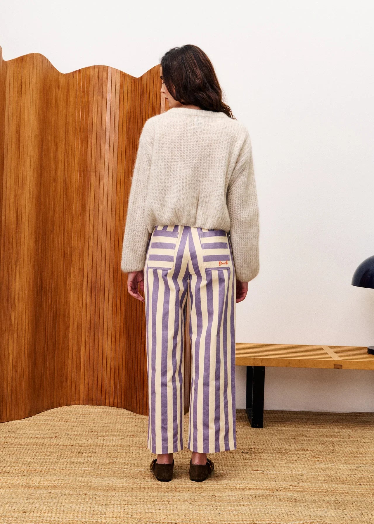 FRNCH Austen Pants - Lilac