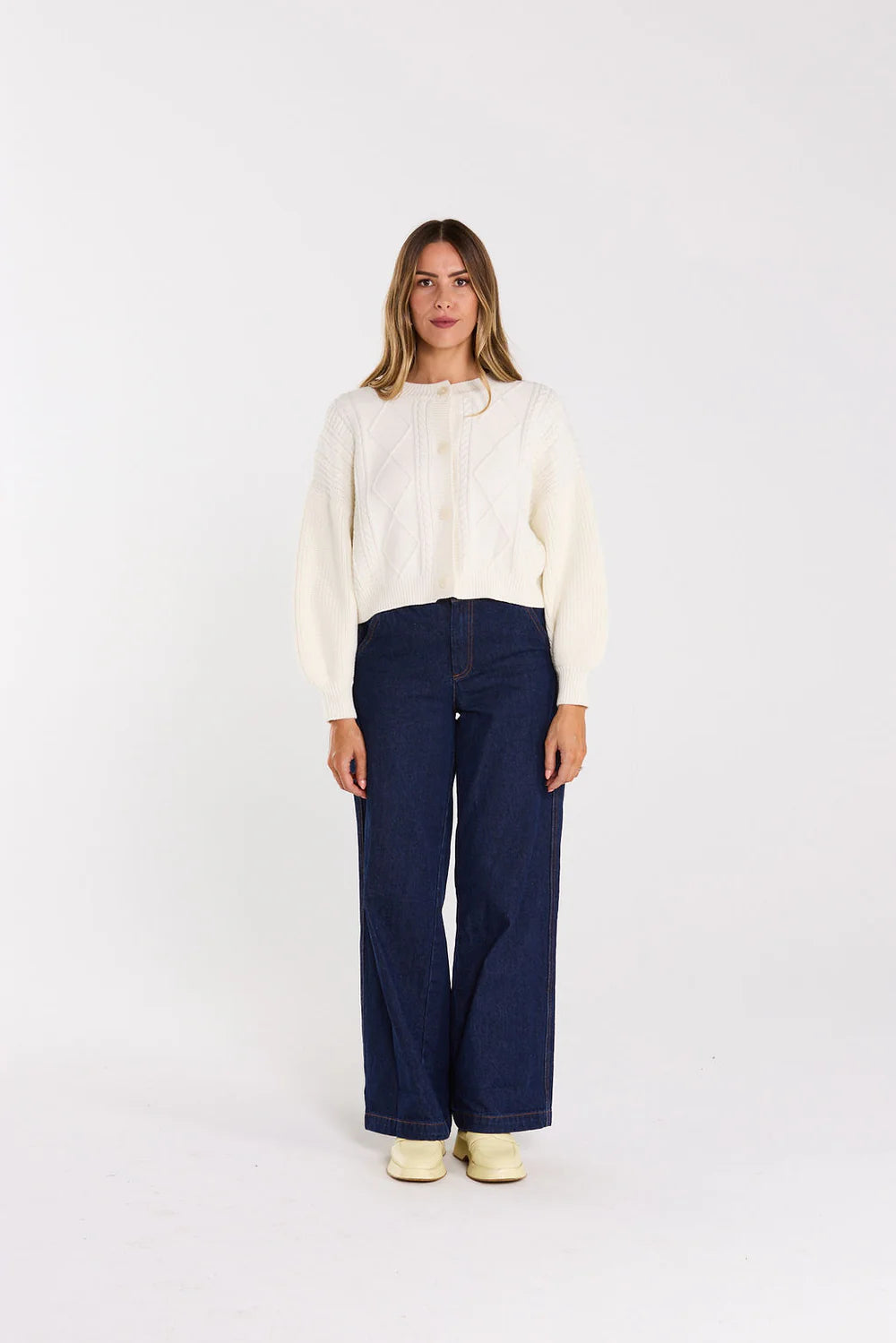 Thing Thing Flourish Cardigan - Milkyway