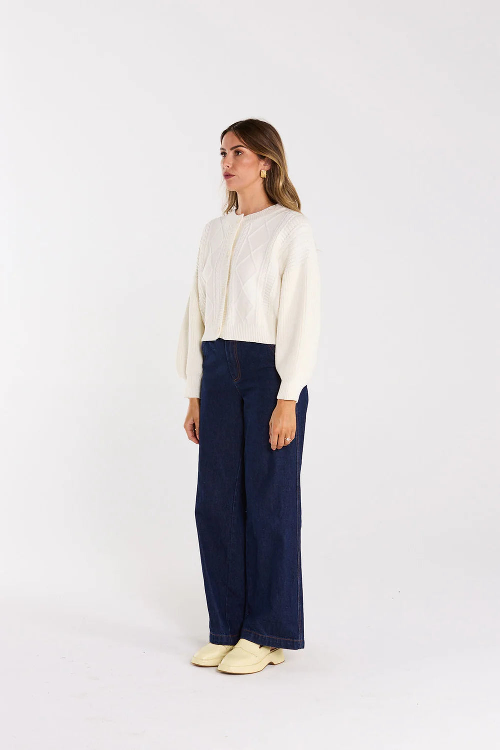 Thing Thing Flourish Cardigan - Milkyway