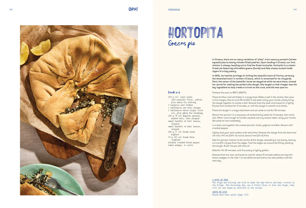 OPA! Recipes inspired by Greek tavernas