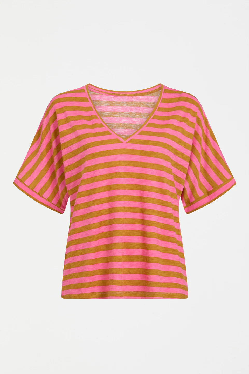 Elk Seter Tee - Honey Gold / Pink