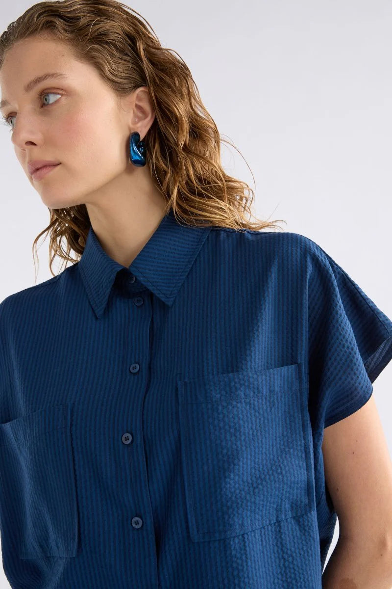 Elk Stolt Shirt - Mid Wash