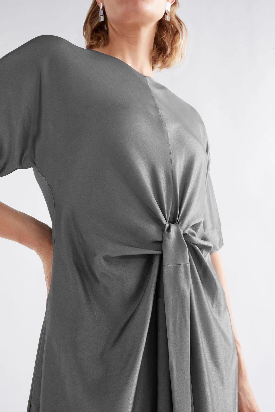 Elk Lissu Dress - Silver / Black