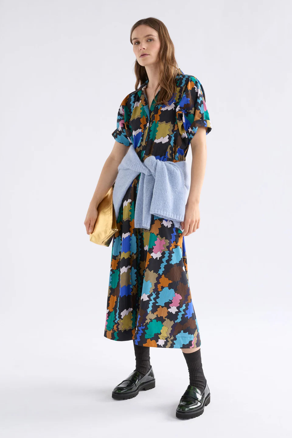 Elk Aart Dress - Suma Print