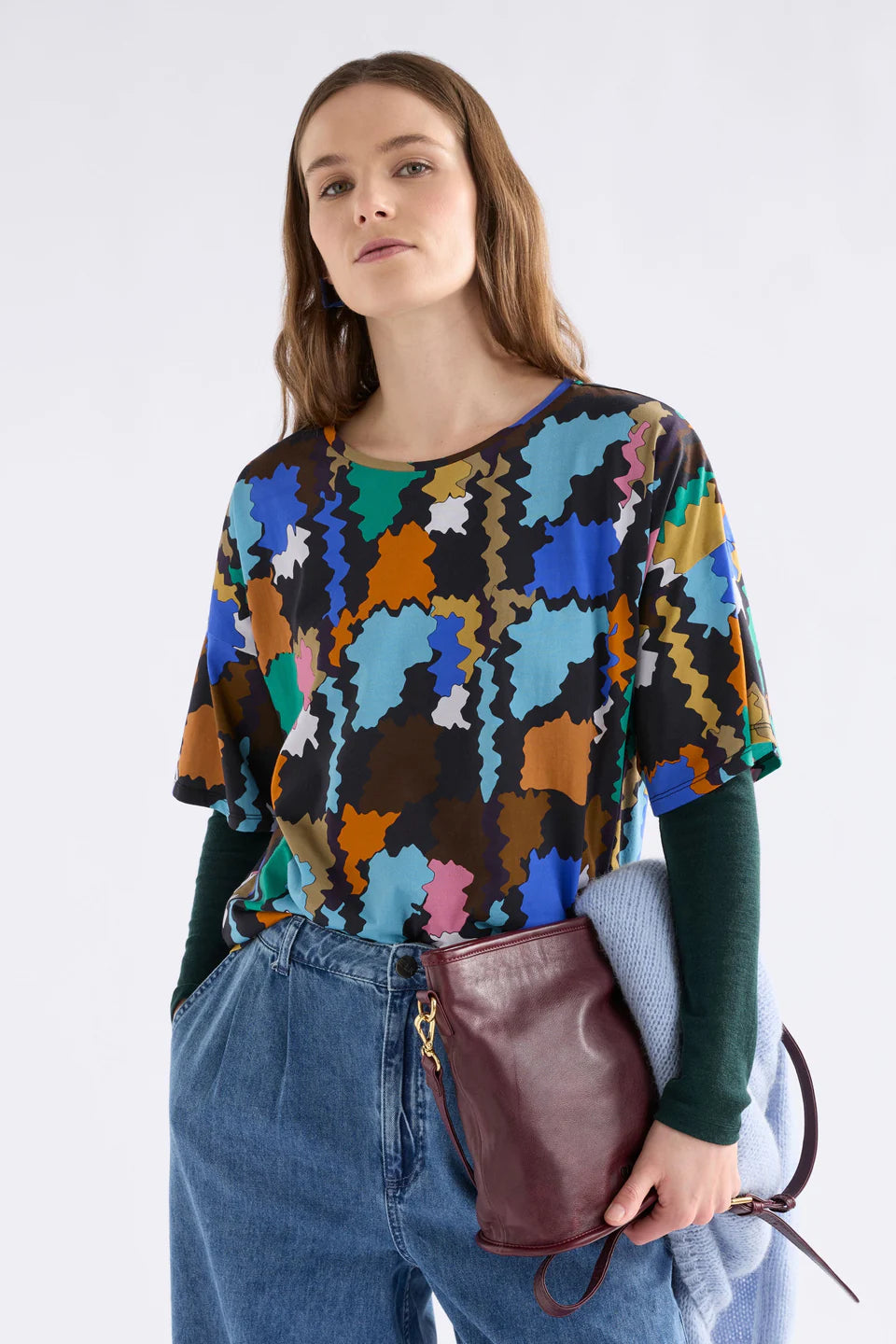 Elk Kyla Tee - Suma Print