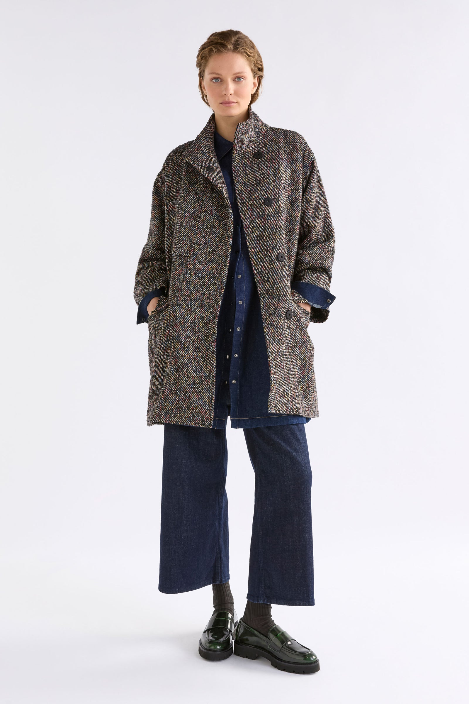 Elk Mille Coat - Multi Fleck