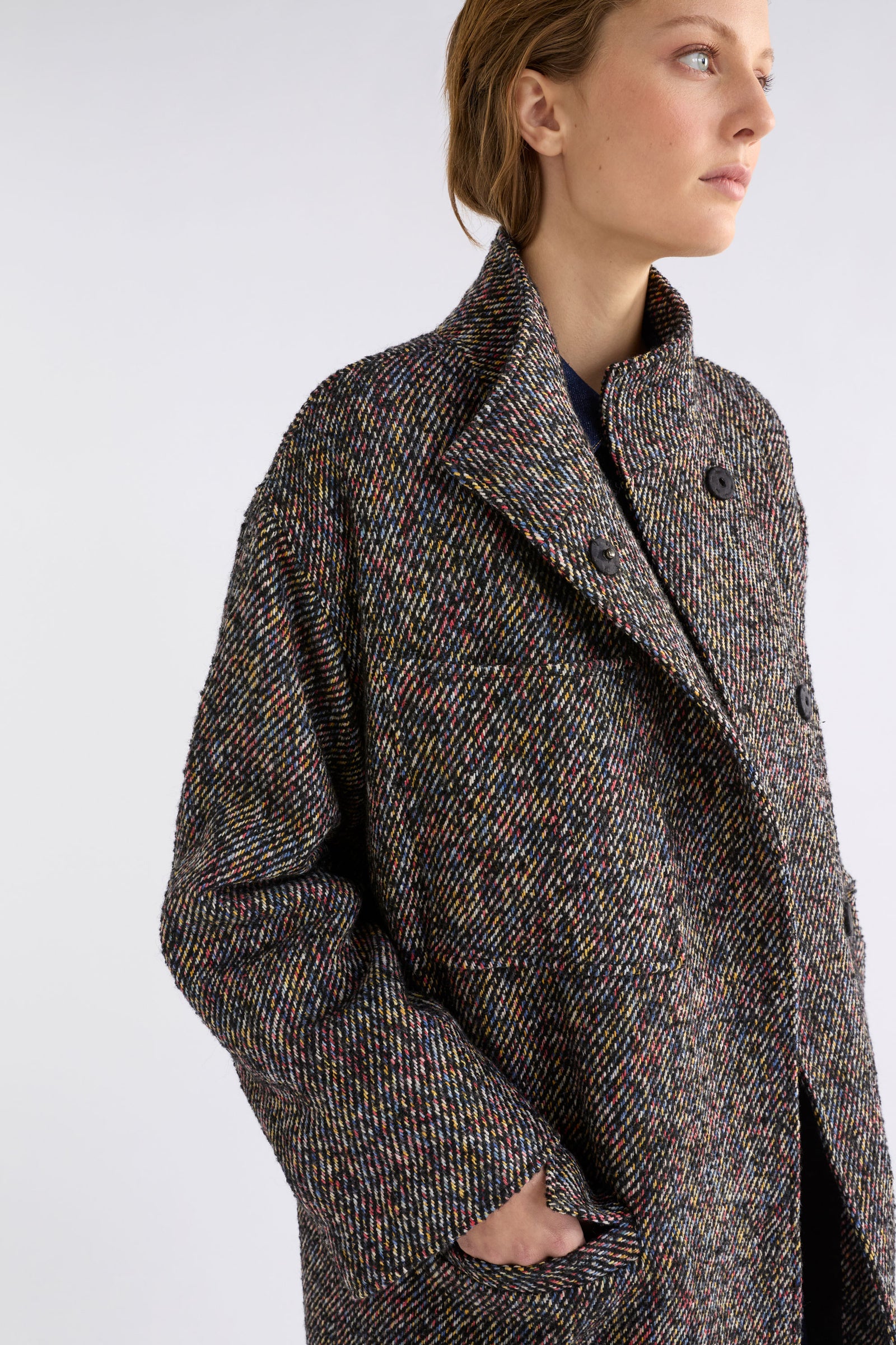 Elk Mille Coat - Multi Fleck
