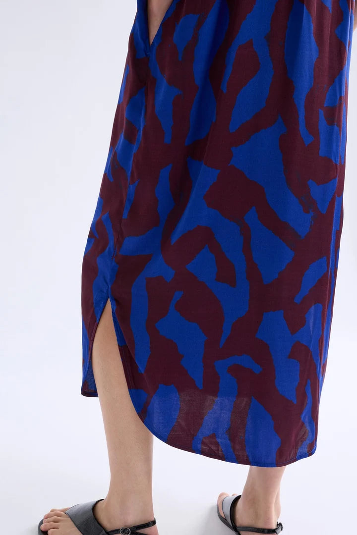 Elk Besa Shirt Dress - Shiraz Varr Print