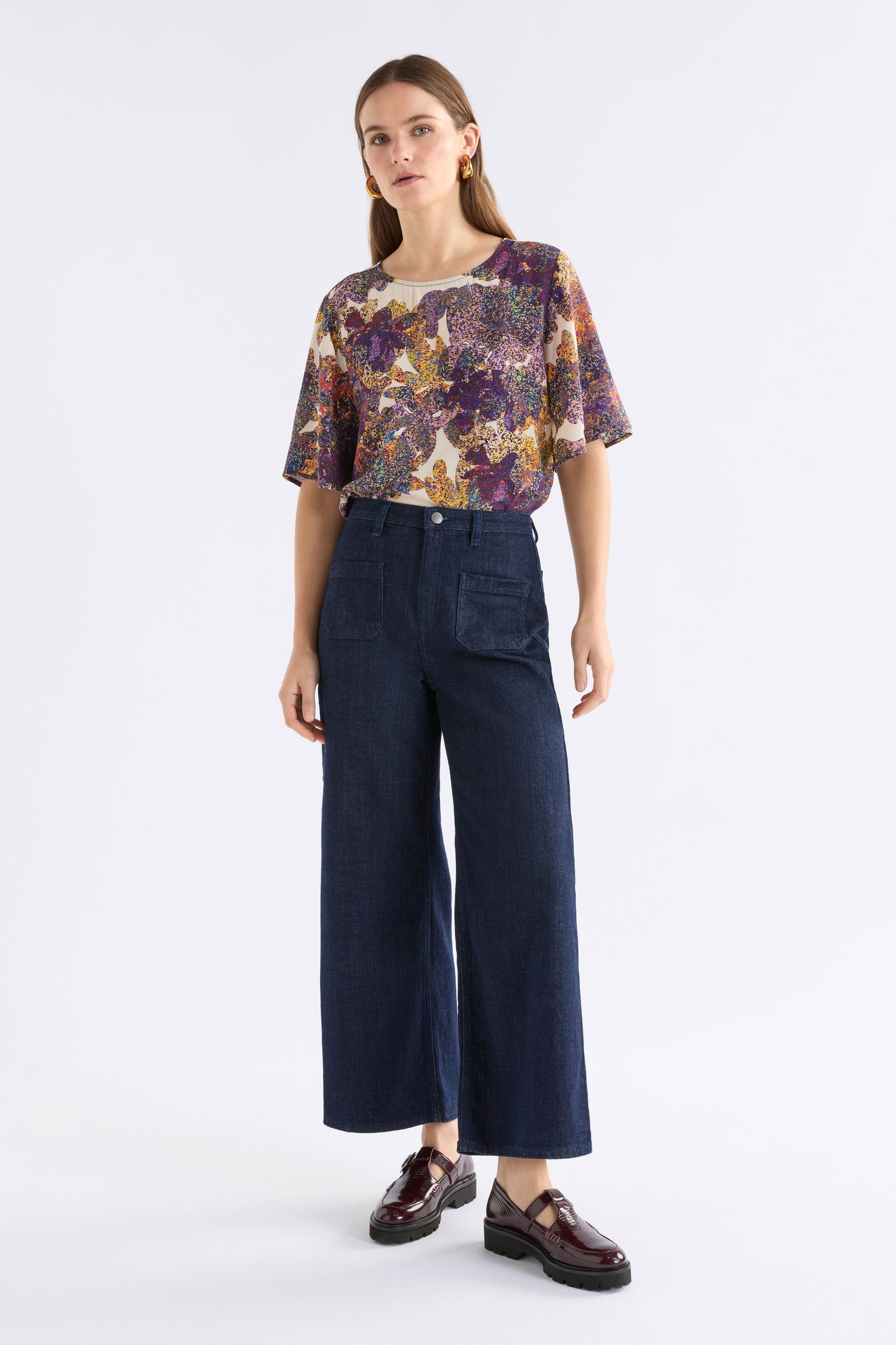 Elk Aube Top - Lantis Print