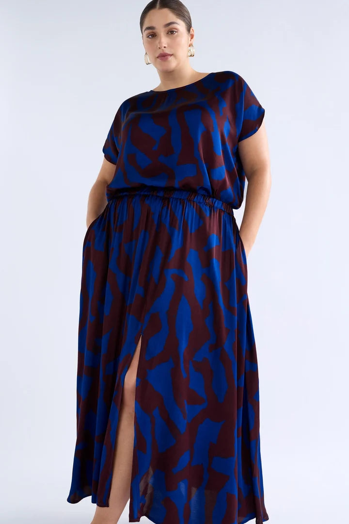 Elk Besa Skirt - Shiraz Varr Print