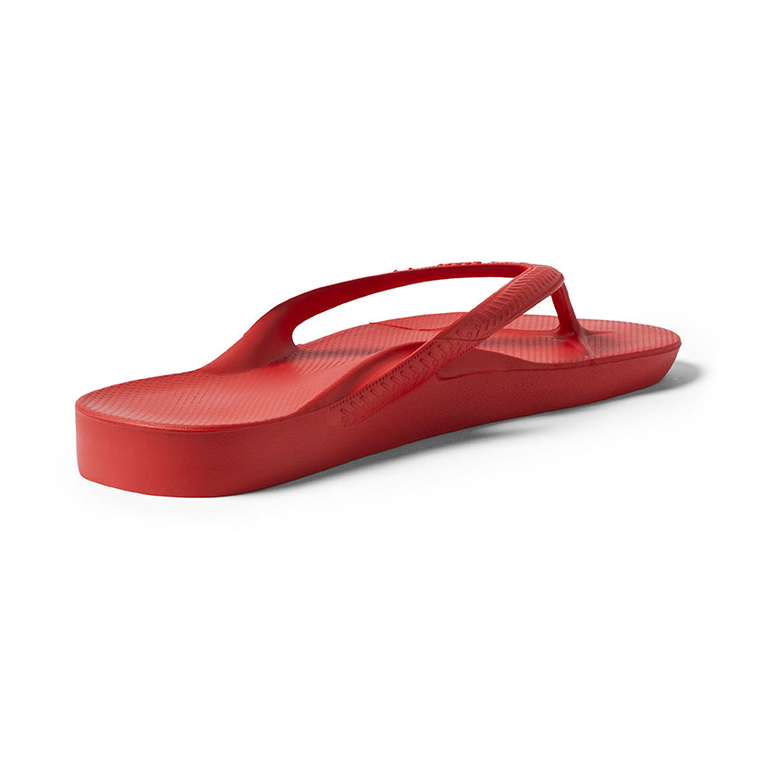 Archies Arch Support Jandals - Chilli Red