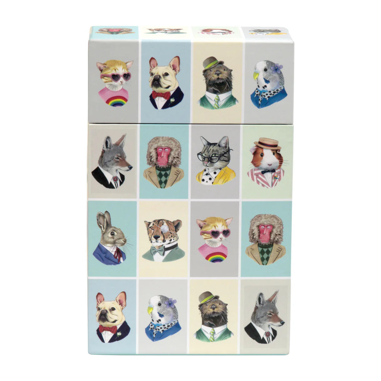 Animal Portraits Memory Game