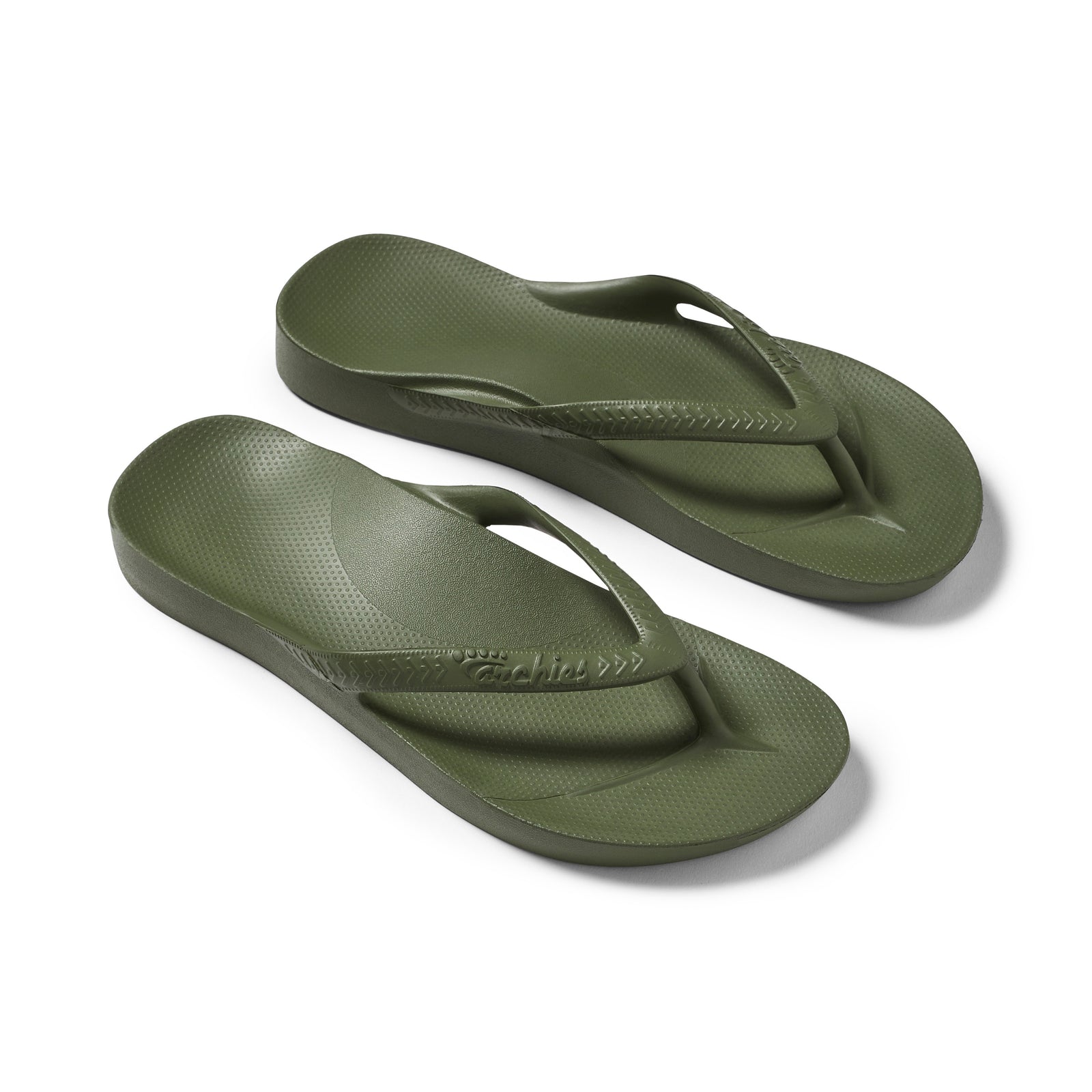 Archies Arch Support Jandals - Olive