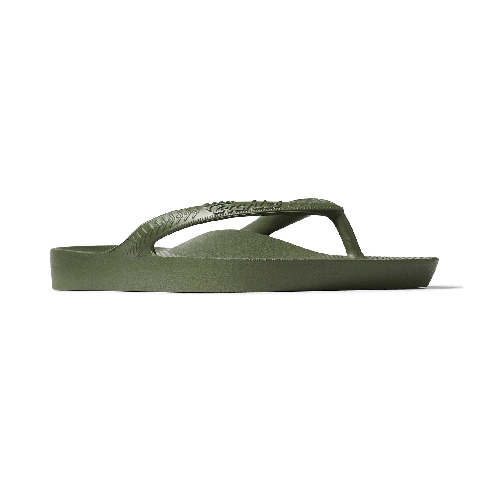 Archies Arch Support Jandals - Olive