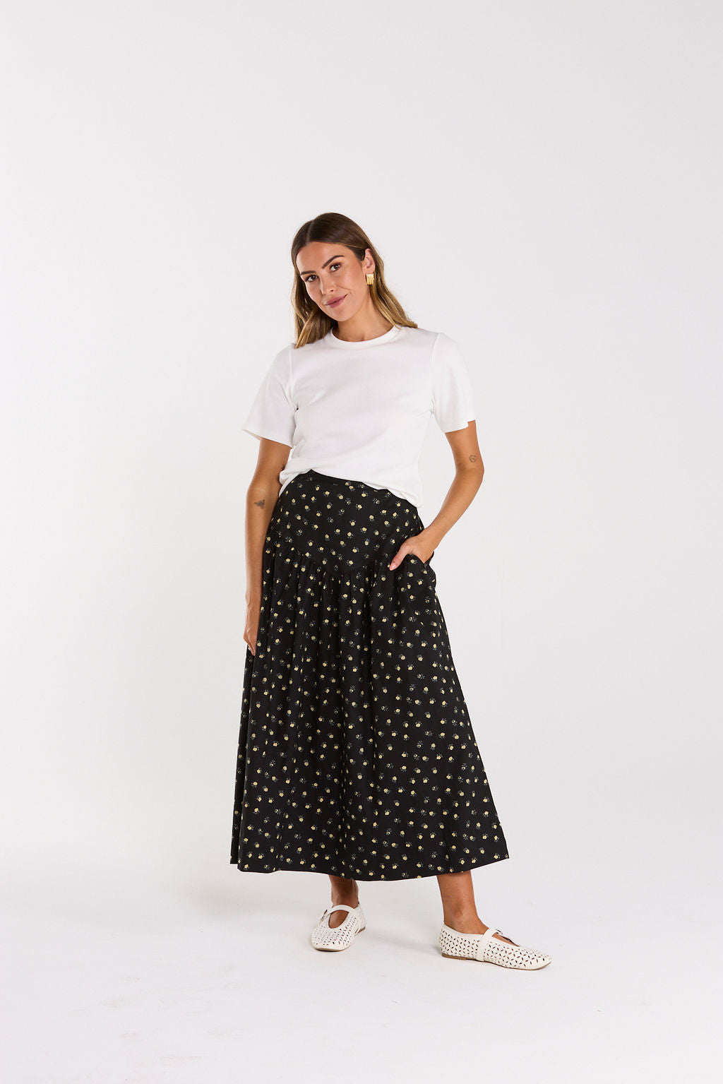 Thing Thing Aria Skirt - Golden Rose