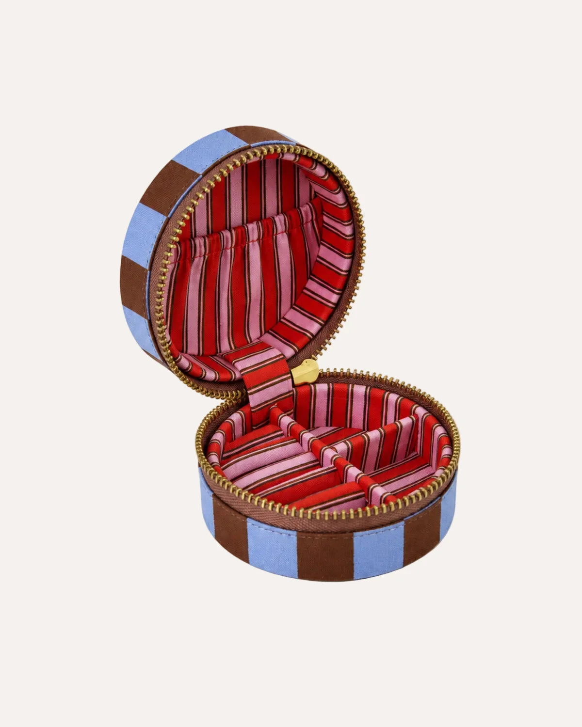Loco Living Mini Jewellery Box - Azure Check