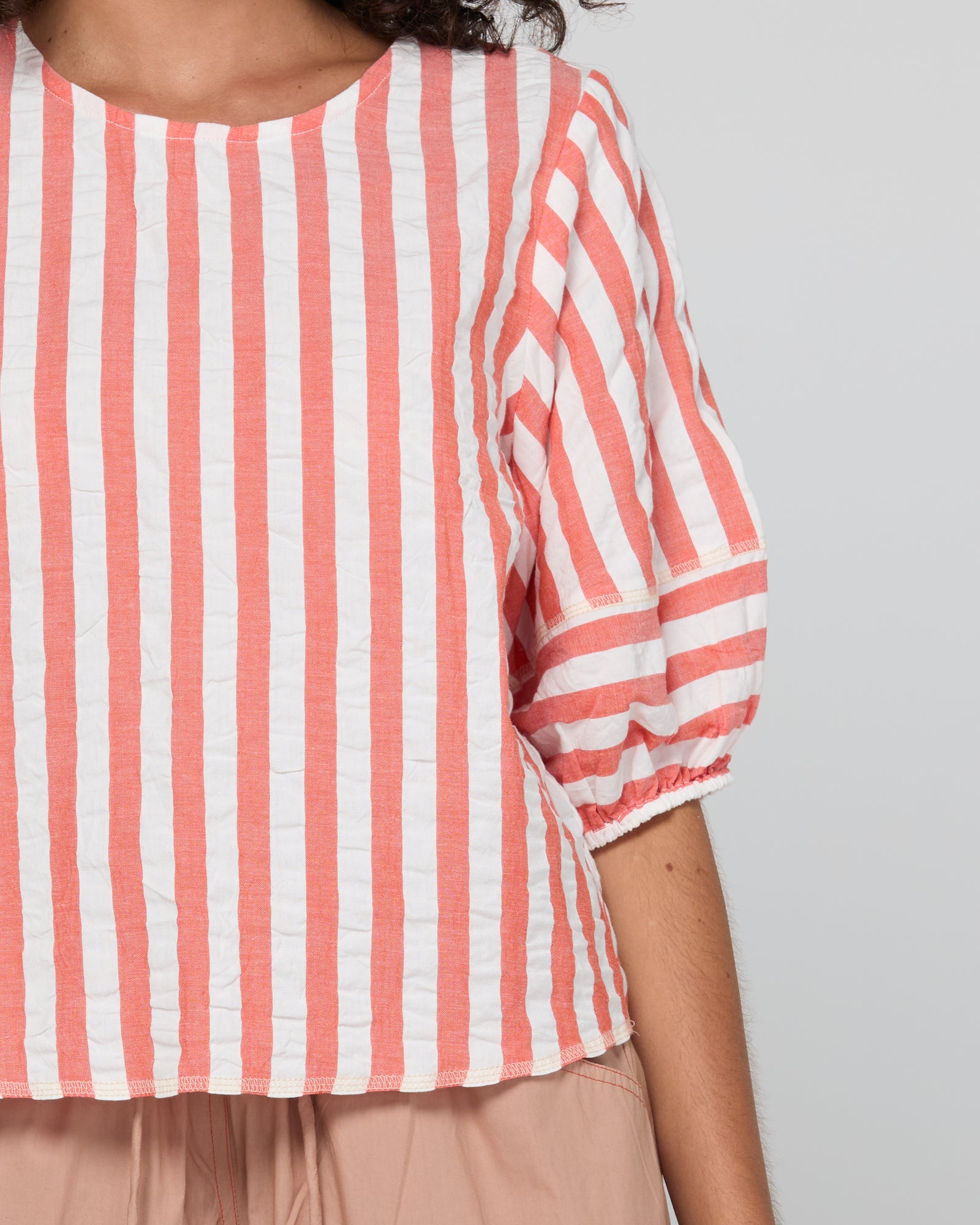 Boom Shankar Ava Top - Watermelon Stripe