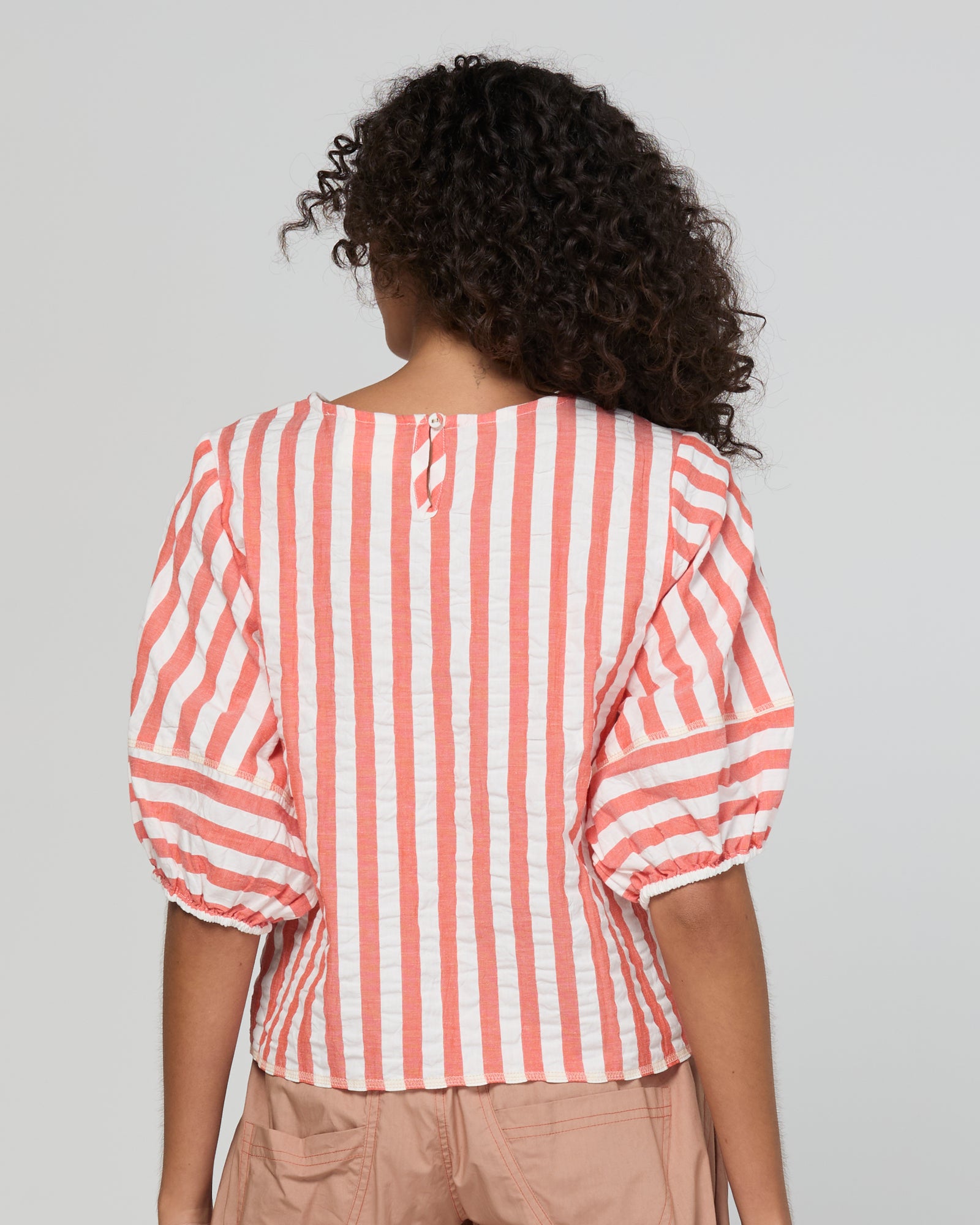 Boom Shankar Ava Top - Watermelon Stripe