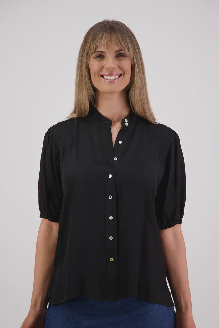 Briarwood Saffron Top - Black