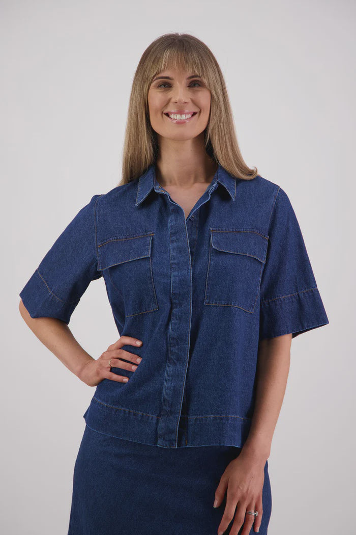 Briarwood Syd Top - Denim