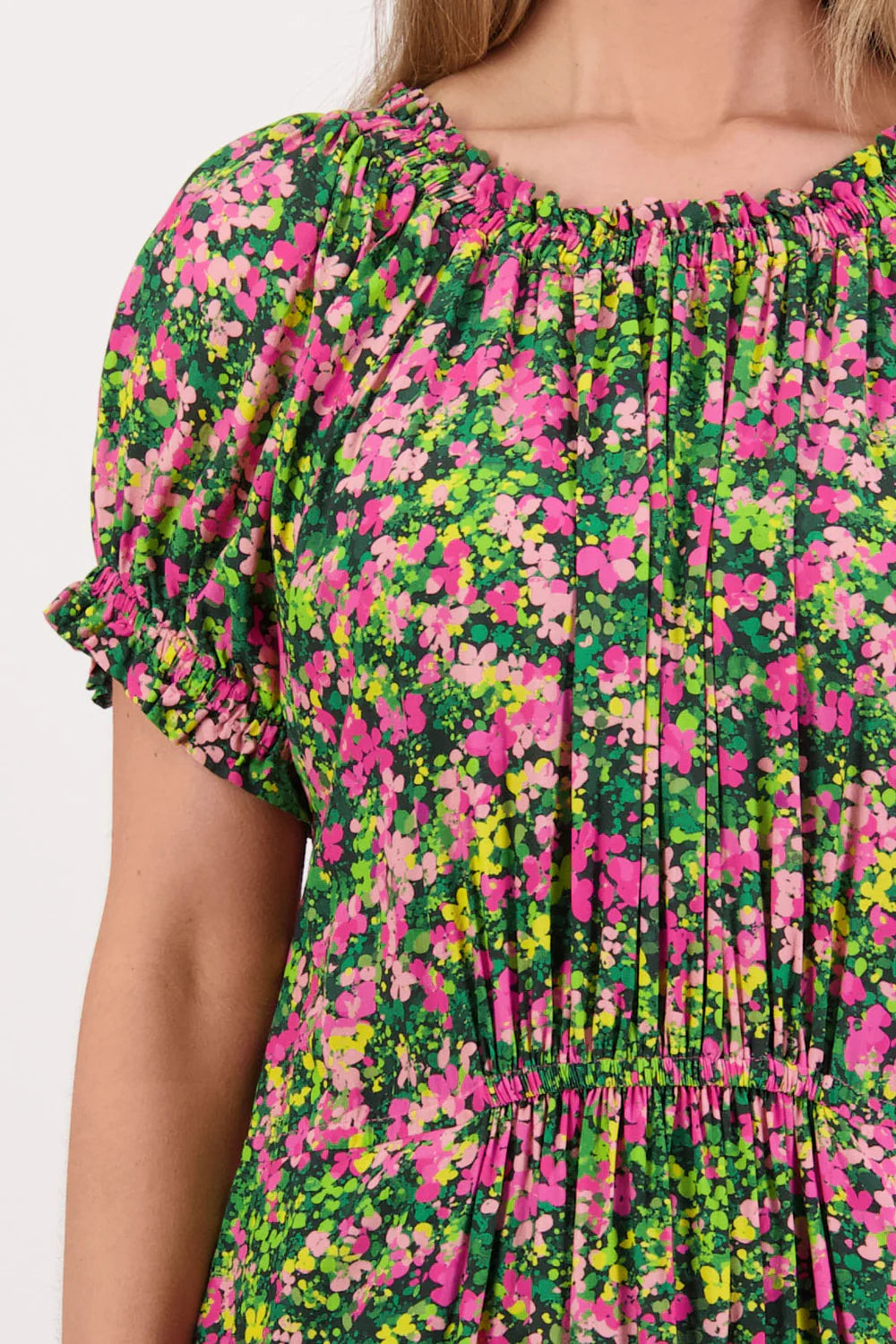 Briarwood Sasha Dress - Pansy print