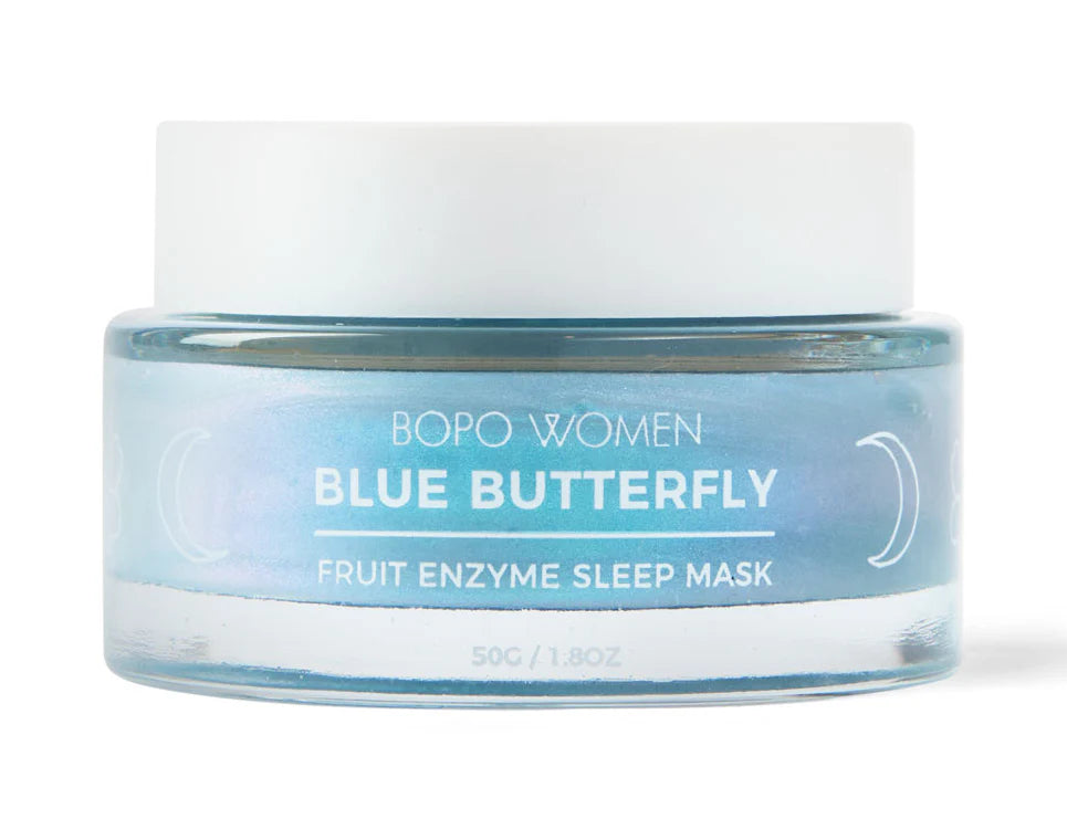 Bopo Women Sleep Mask - Blue Butterfly
