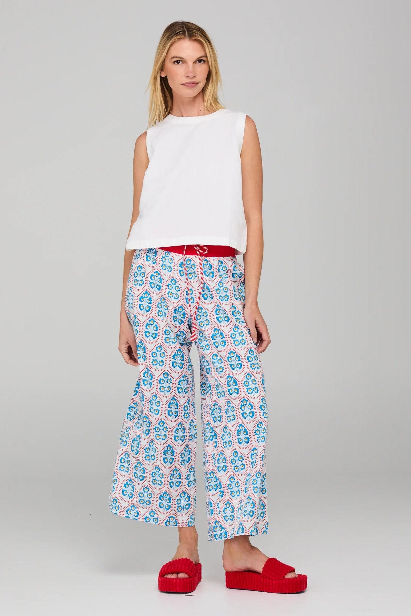 Boom Shankar Ria Pant - Emilia White