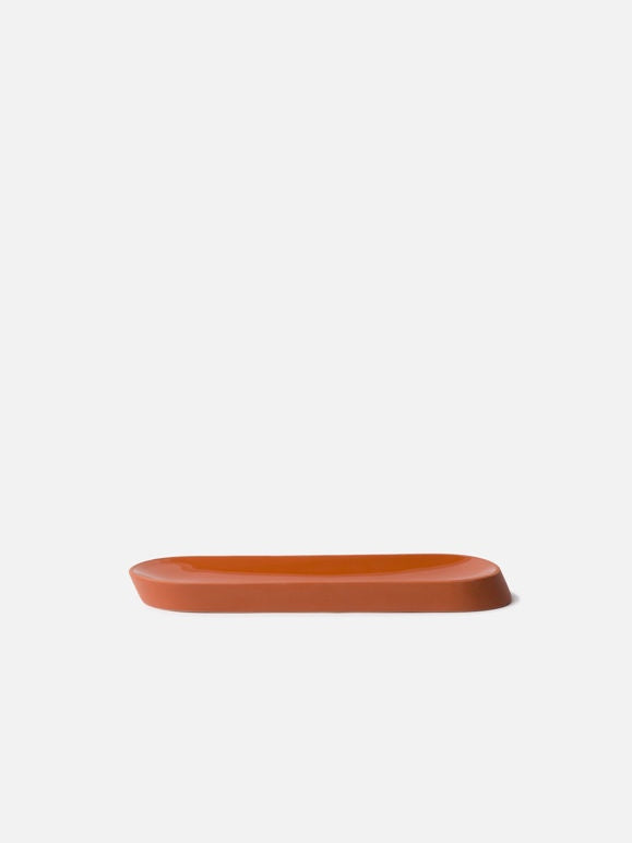 Citta Oblique Tray Medium - Brick