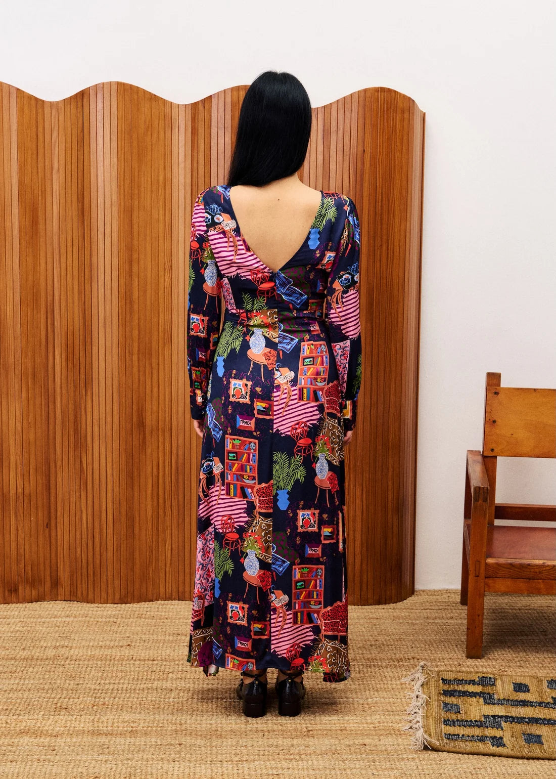 FRNCH Cattleya Dress - Salon Nuit