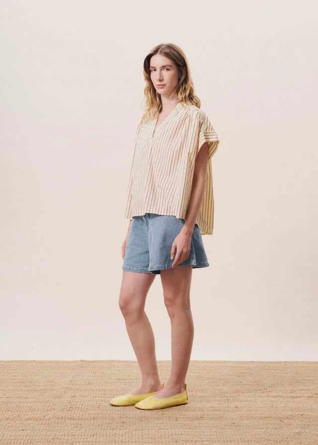 FRNCH Bonaia Blouse - Beurre