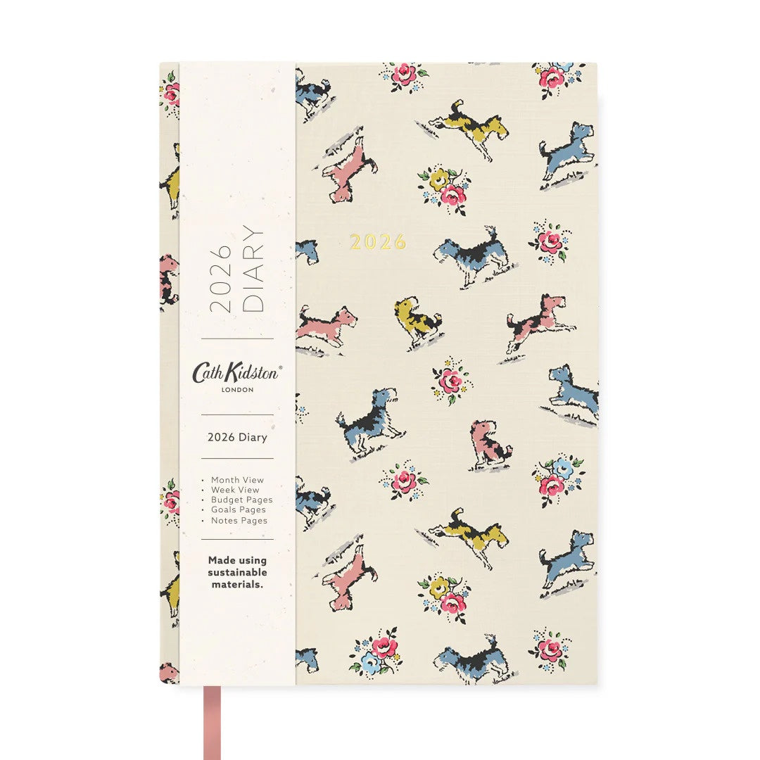 Cath Kidston A5 2026 Weekly Diary - Billie & Friends