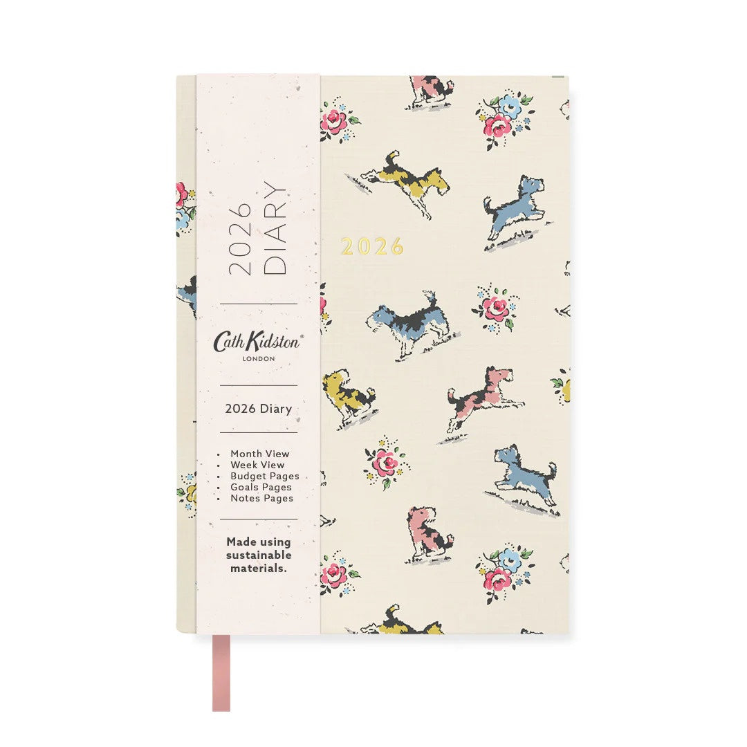 Cath Kidston A6 2026 Weekly Diary - Billie & Friends