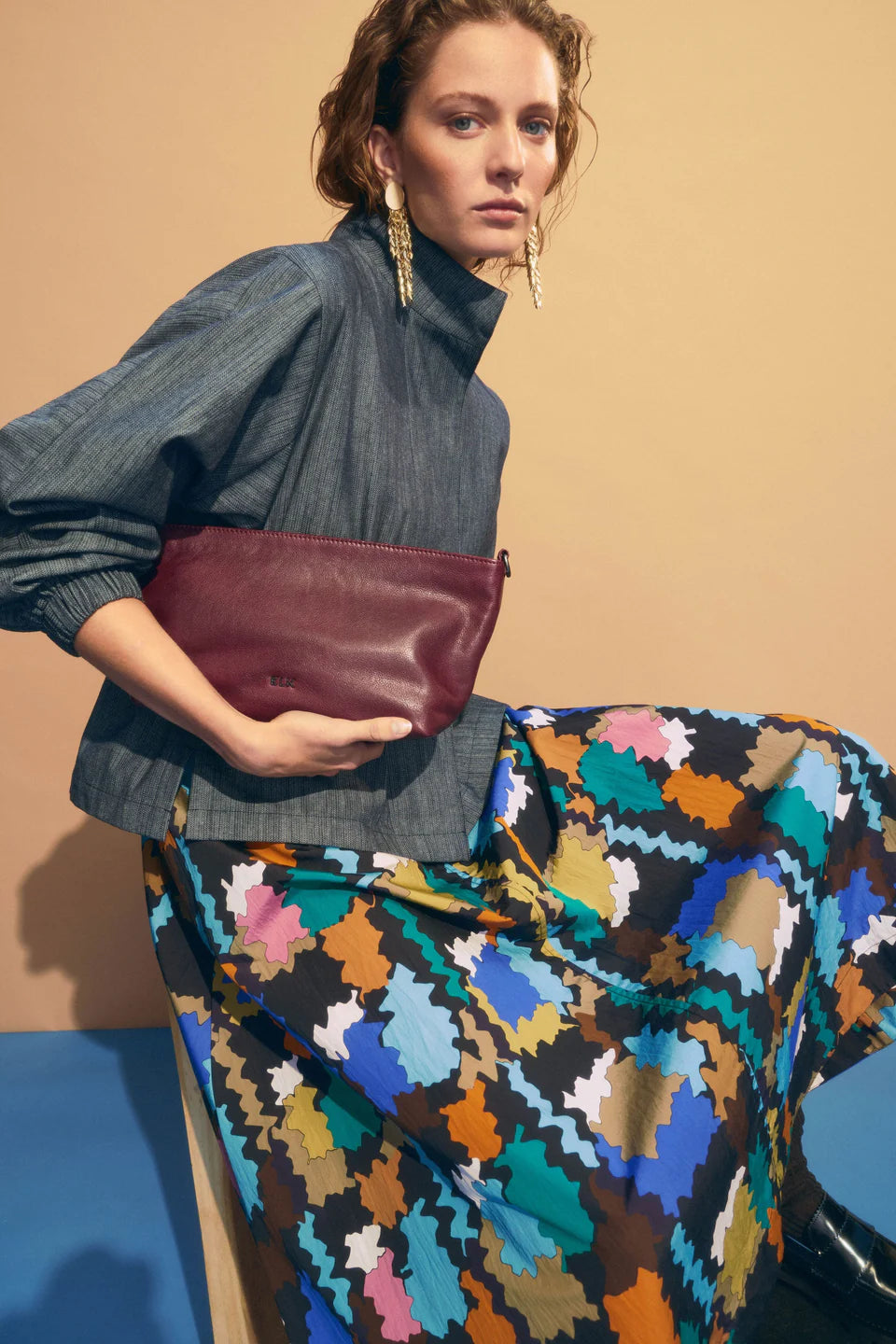 Elk Aart Skirt - Suma Print