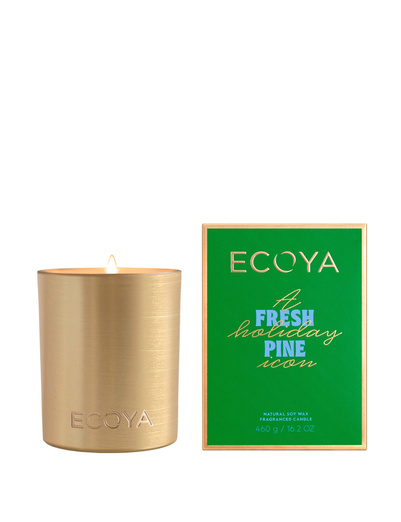 Ecoya Goldie Candle 460g - Fresh Pine