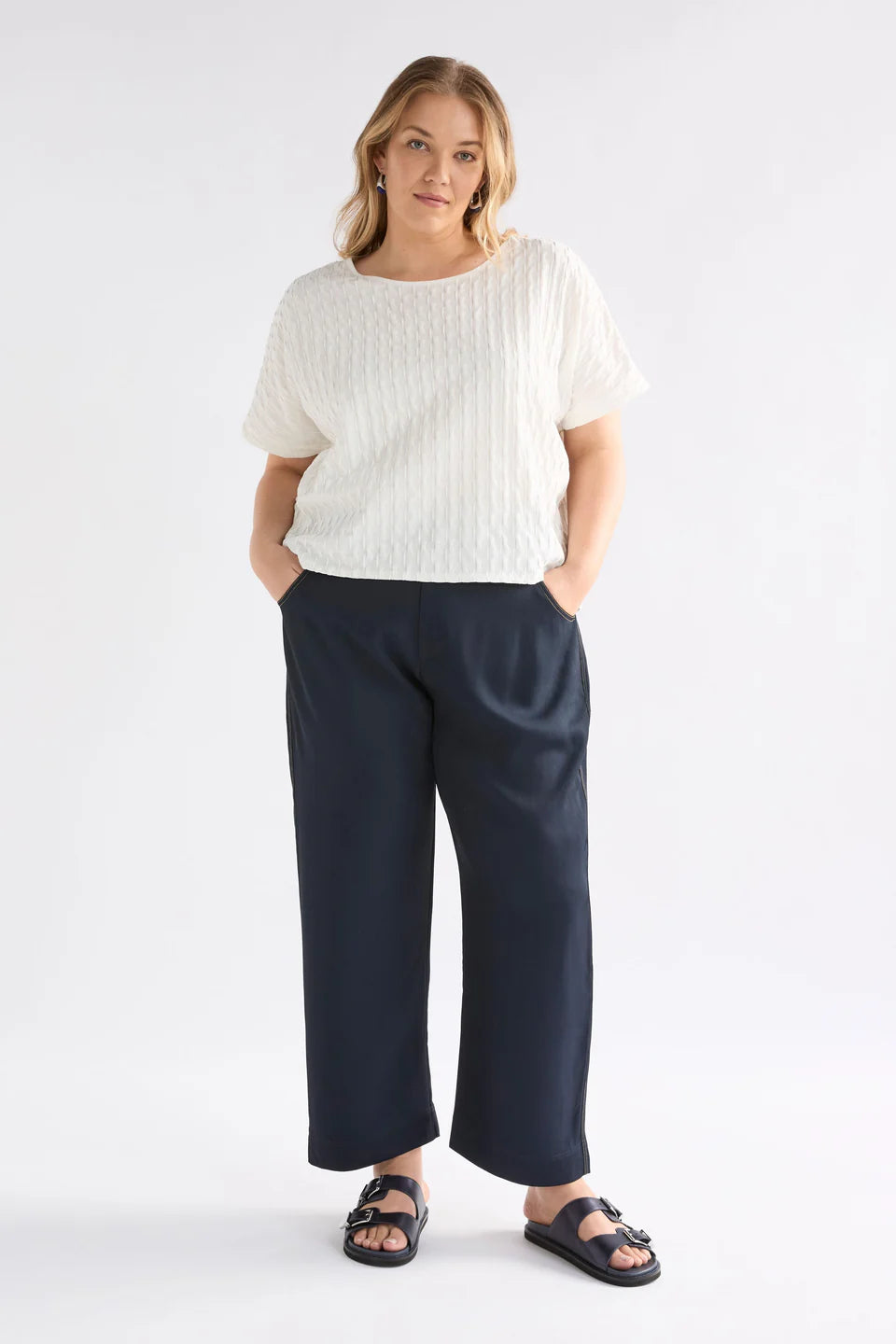 Elk Orta Boxy TShirt - White